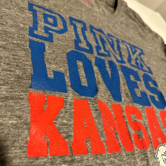 PINK Loves Kansas T Shirt - Picture 7 of 9